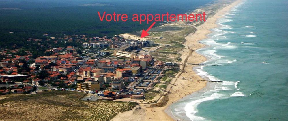 Bleu Marine Vue Ocean, 2 Chambres, Terrasse 30M2, Parking Privatif Et Piscine En Ete Lacanau Exterior foto